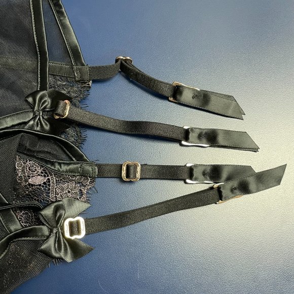 Honey Birdette Valentina Garter Suspender Belt - Picture 12 of 13